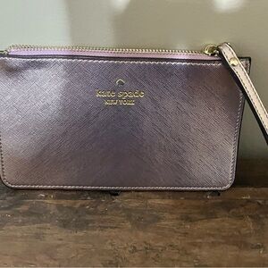 Kate Spade Lucy Wristlet in Rose Gold